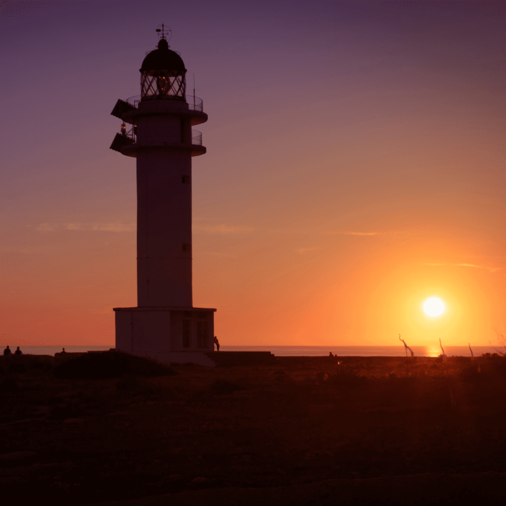 Es cap de Barbaria en Formentera sunset
