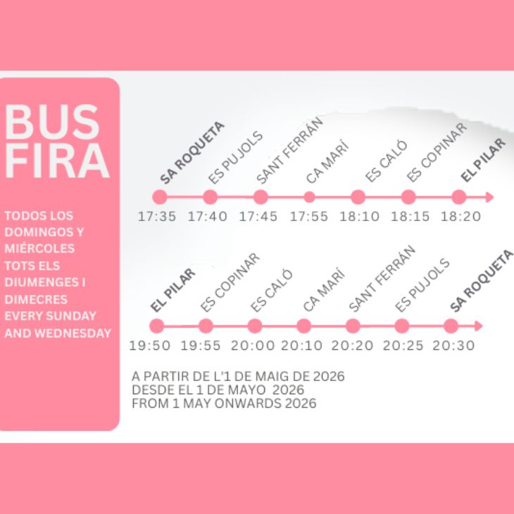 Bus Fira Formentera
