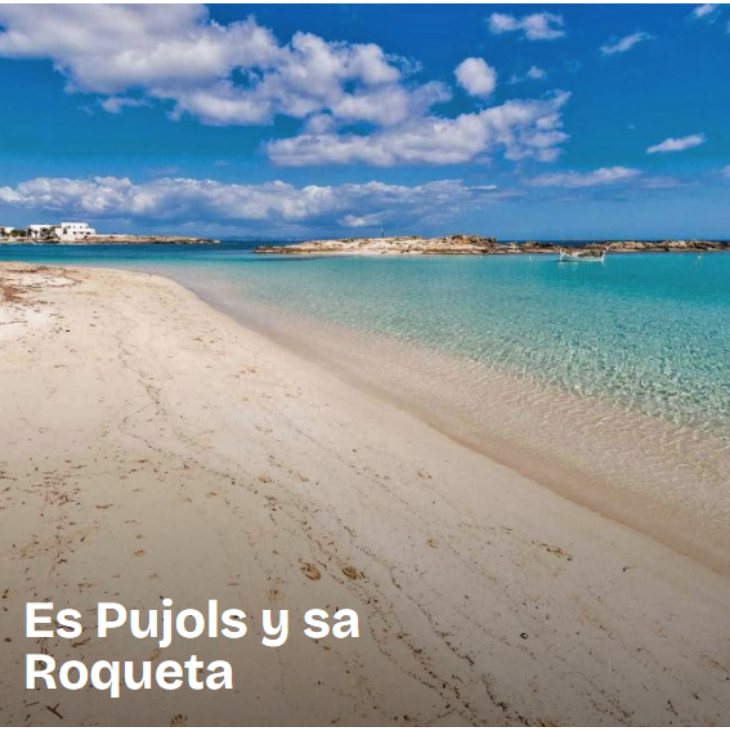 Platja d'Es Pujols i Sa Roqueta a Formentera